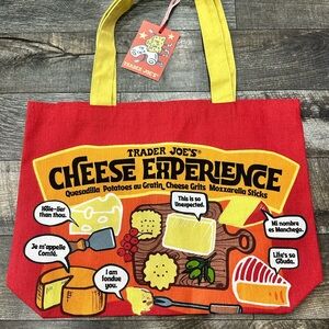 Trader Joe's Cheese Experience Tote Bag